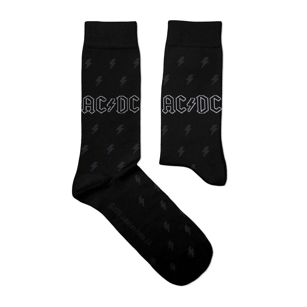 AC/DC Back in Black Socks als Geschenk: L: 41-46 UK (7½-11½) UNS (8-12)