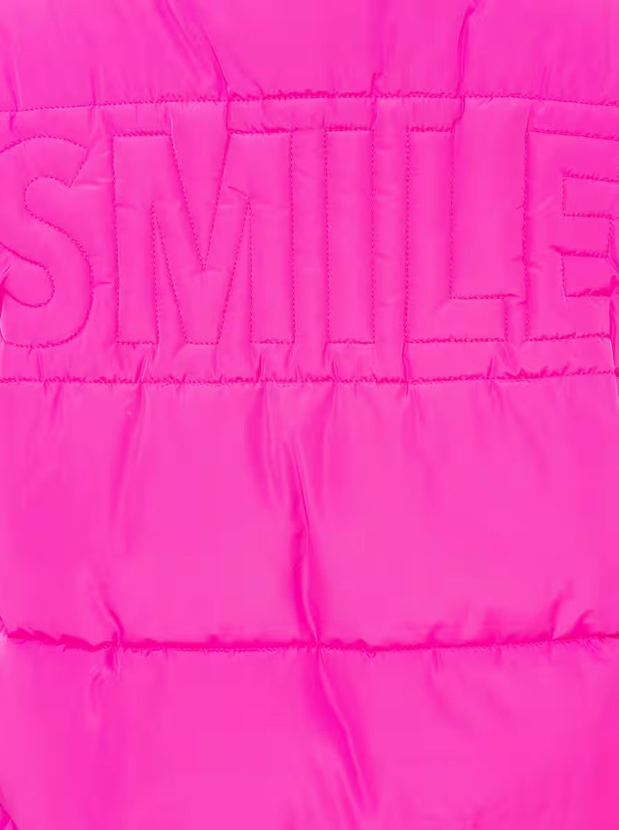 Zwillingsherz Steppweste Lang "Smile"