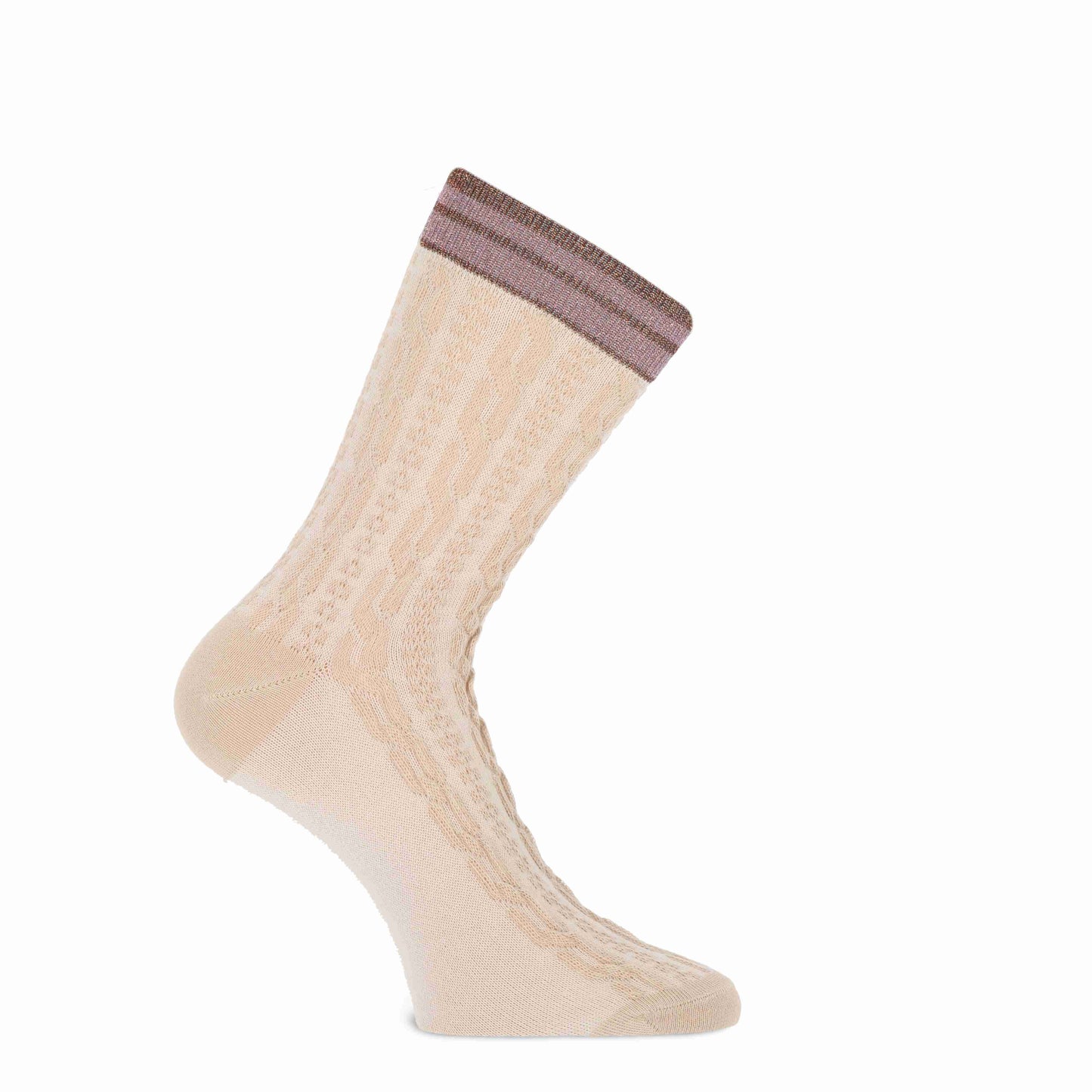 MarcMarcs Damen Socks Violetta Beige