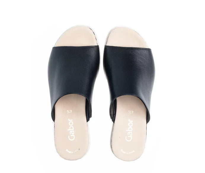 Gabor Pantolette schwarz