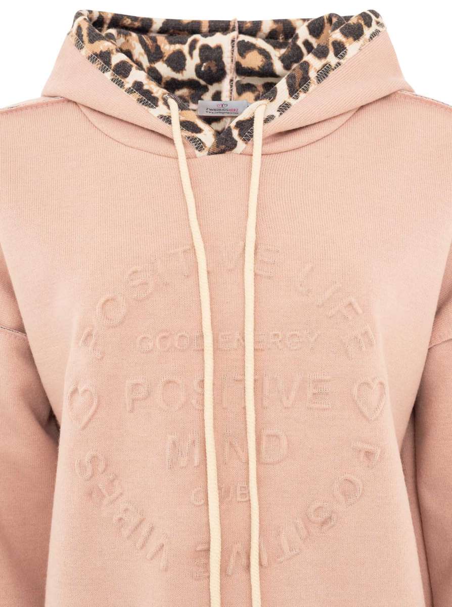 Zwillingsherz Doubleface Hoodie Leo
