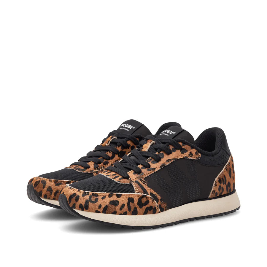 Woden Ronja Leopard Black