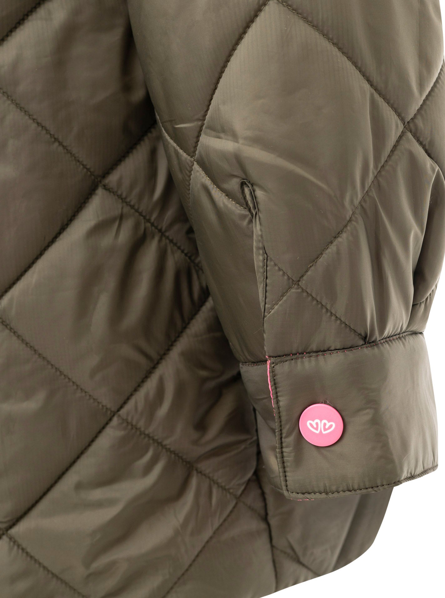 Zwillingsherz Steppjacke "Kordkragen"