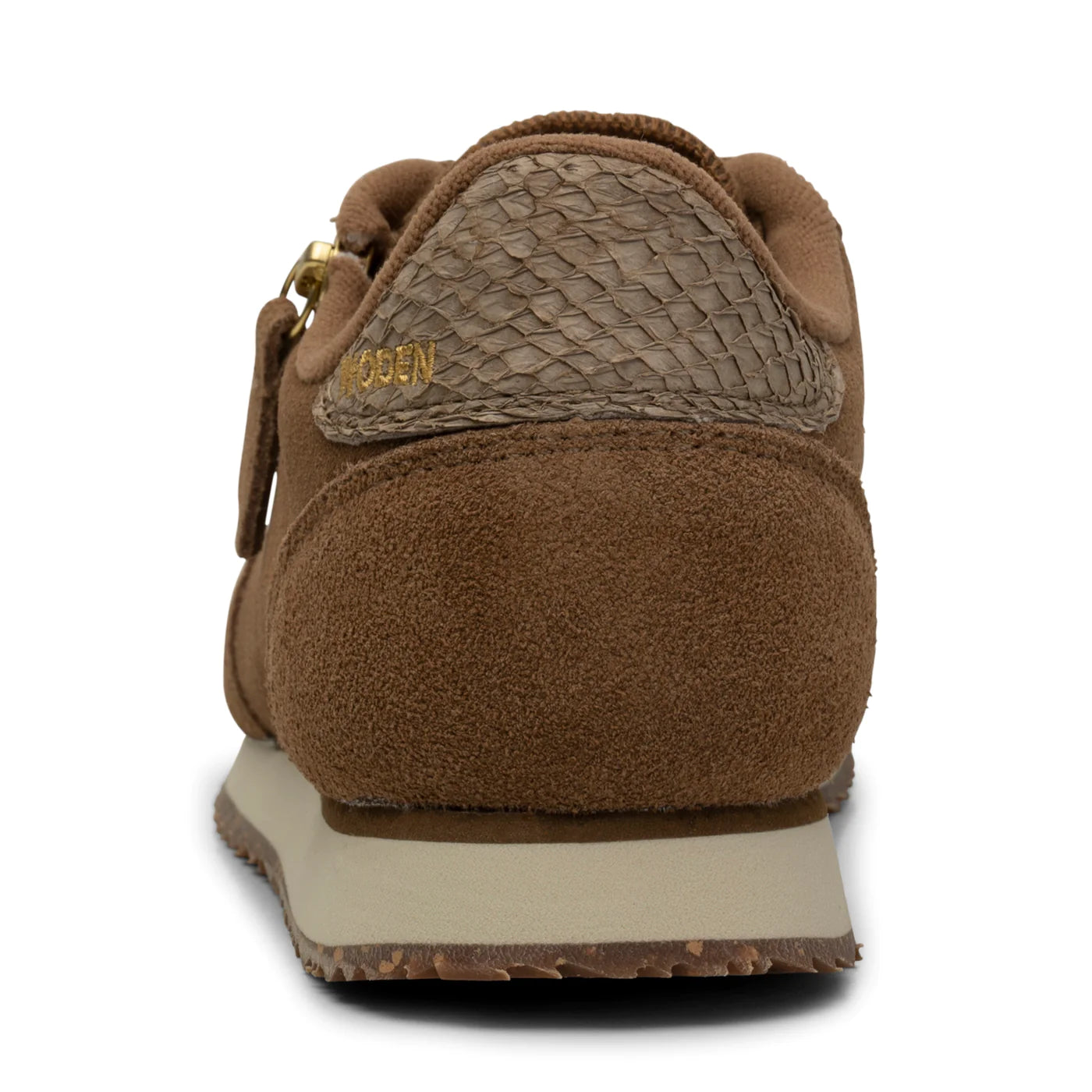 Woden Ydun Suede Zipper Latte