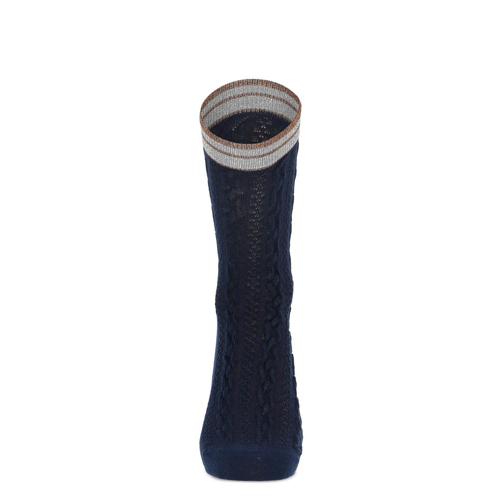 MarcMarcs Damen Socks Violetta Marine