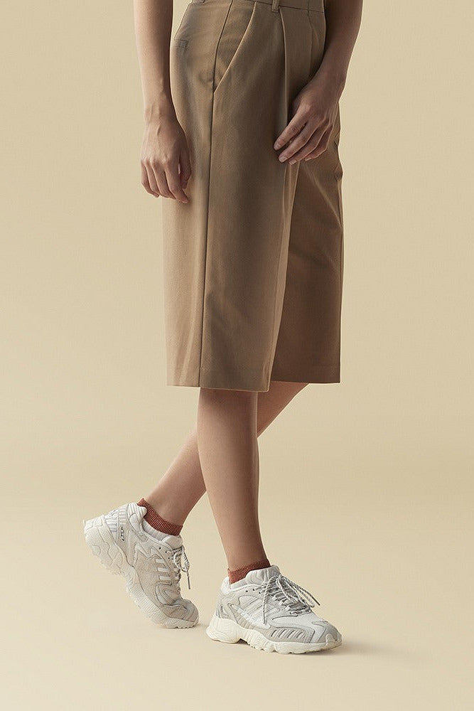 MarcMarcs Damen Sneaker Socks Amsterdam Offwhite Chestnut