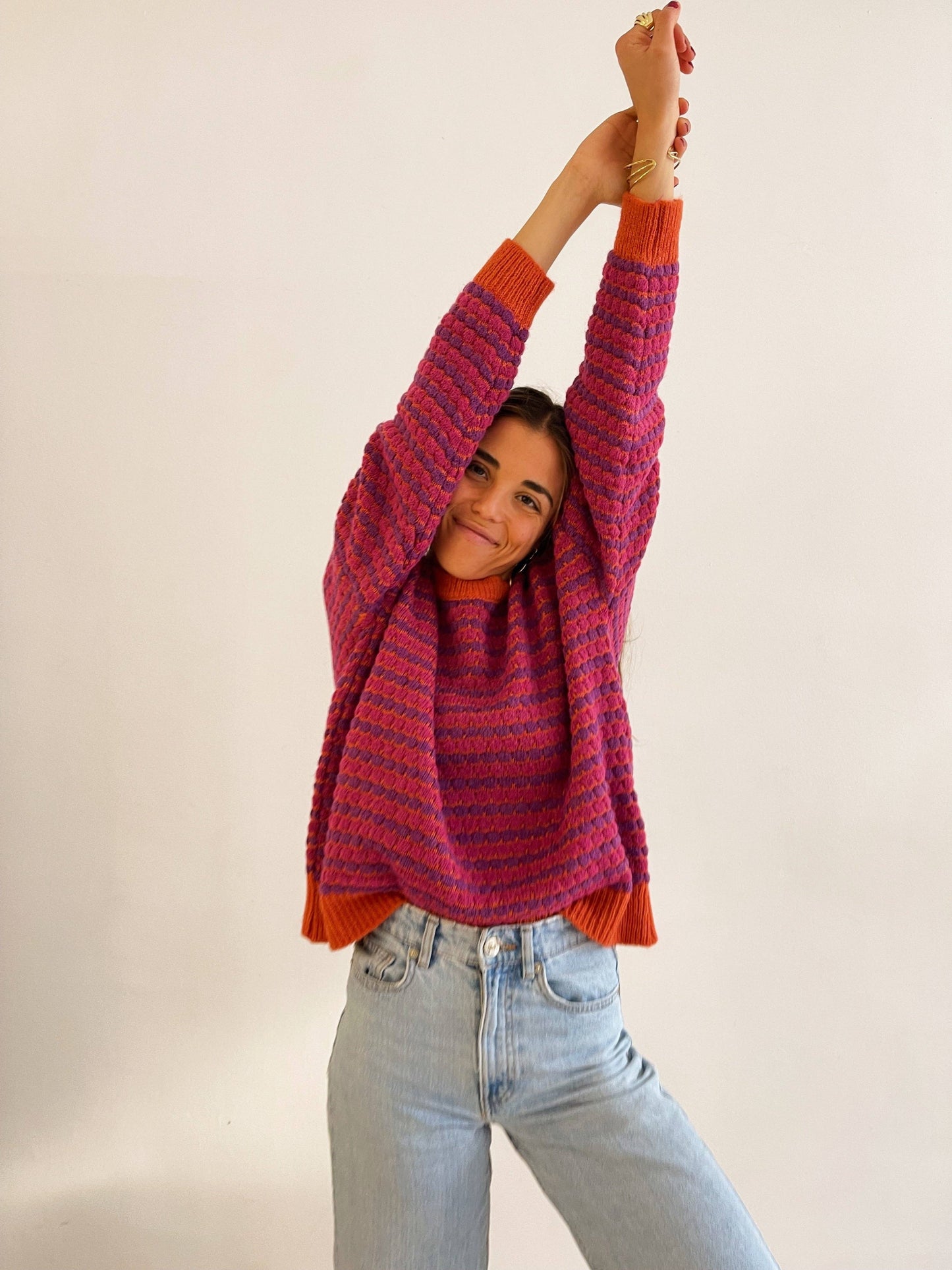 Lila Orange Pullover