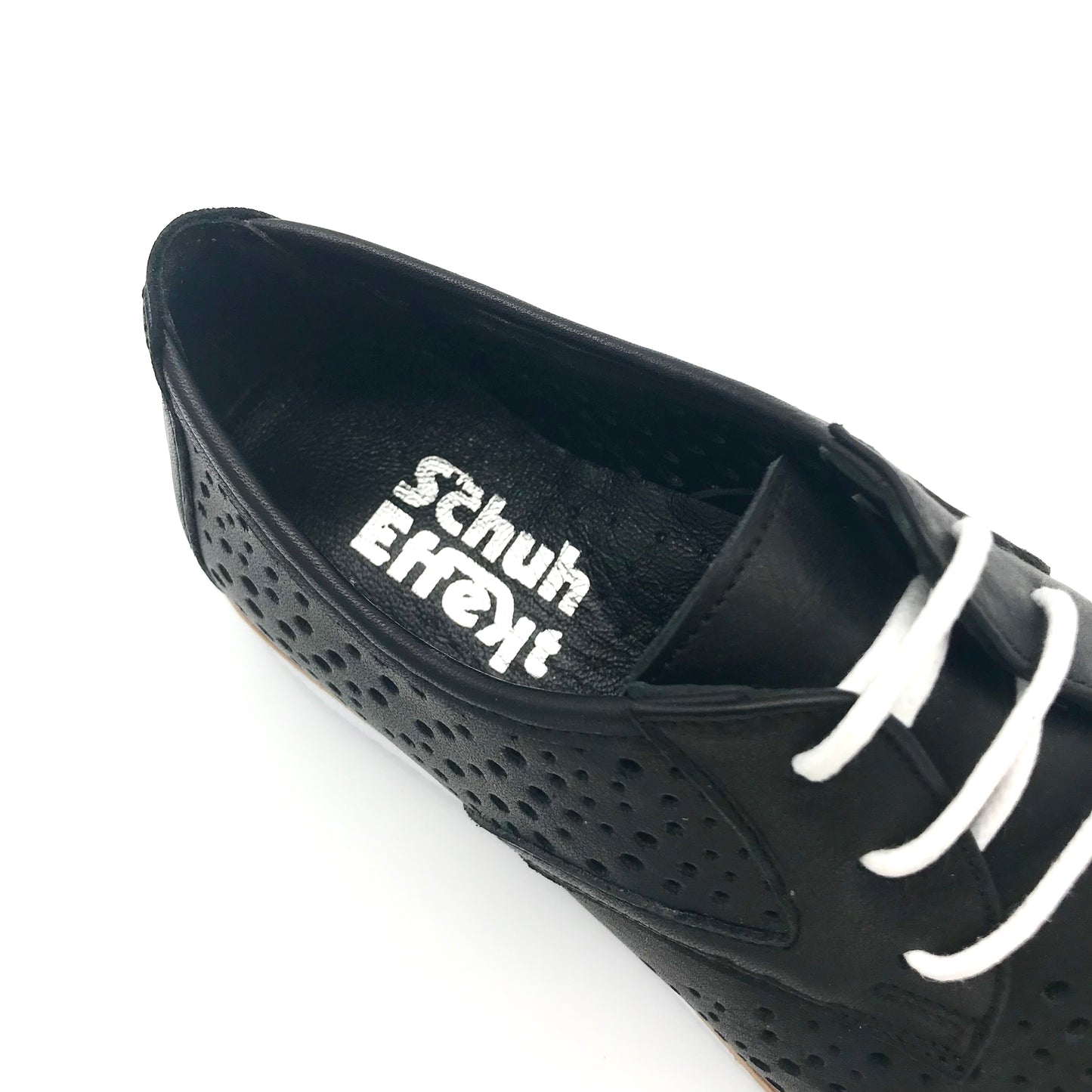 Schnürschuhe Schwarz