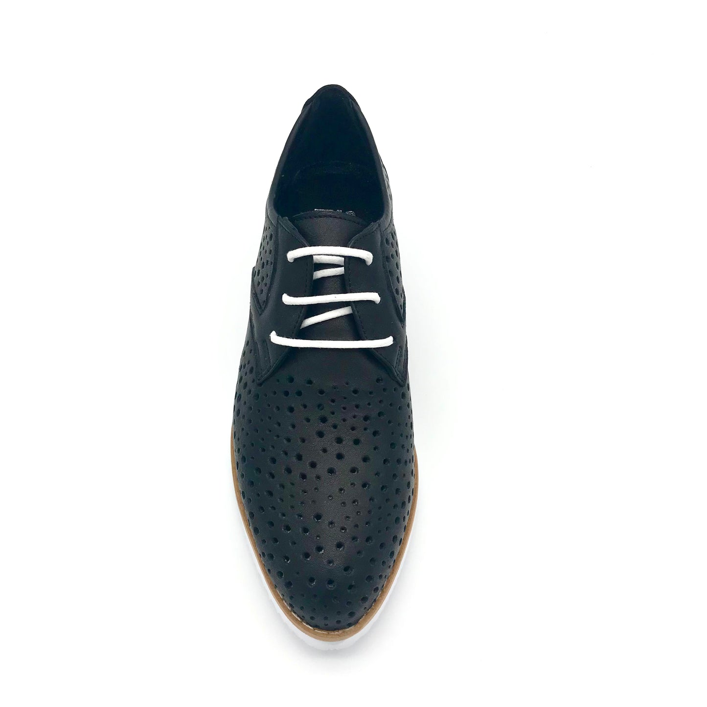 Schnürschuhe Schwarz