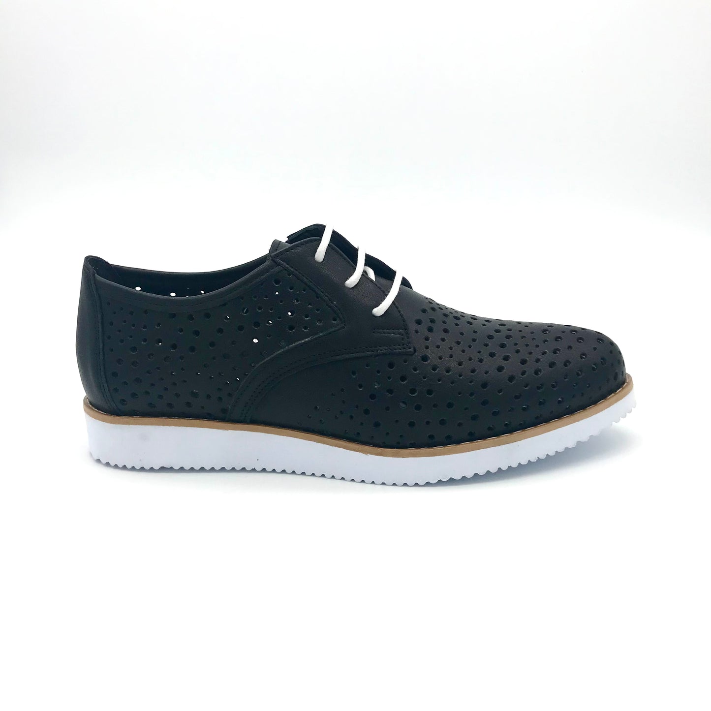 Schnürschuhe Schwarz