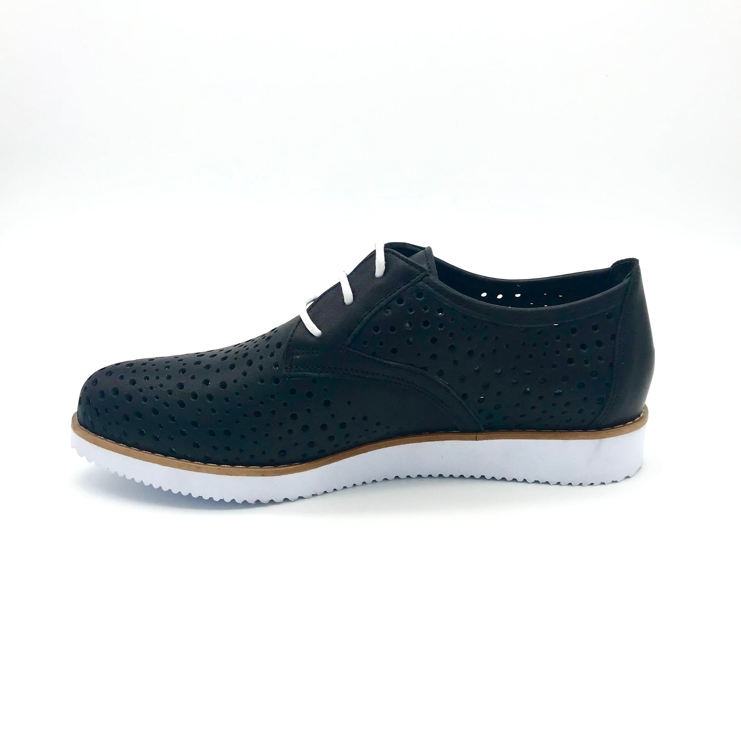 Schnürschuhe Schwarz