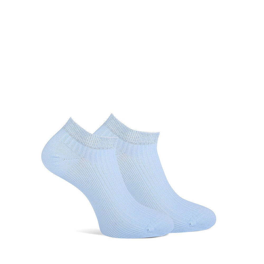 MarcMarcs Damen Sneaker Socks Amsterdam Light Blue