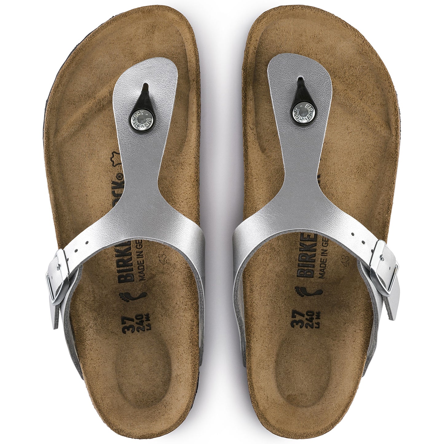 Birkenstock Gizeh Silber