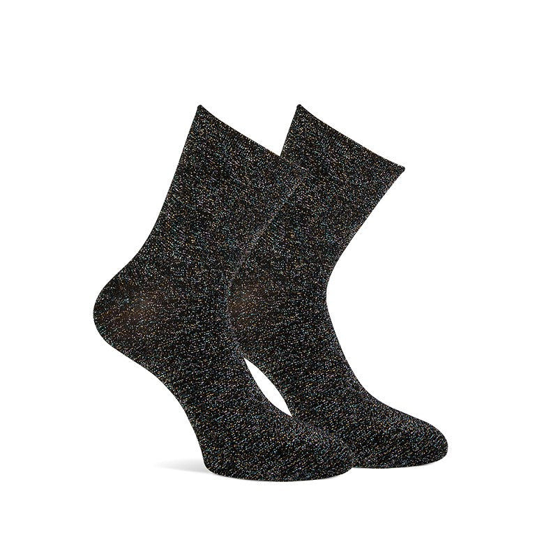 MarcMarcs Damen Socken Black Multi Metallic
