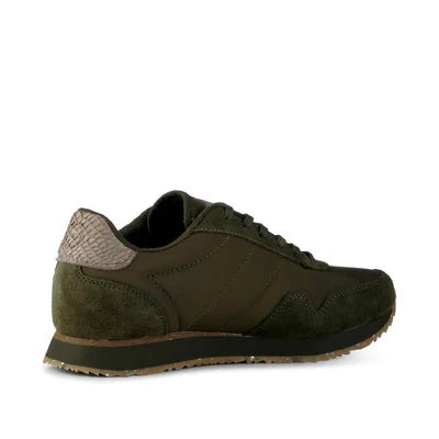 Woden Sneakers Nora Dark Olive