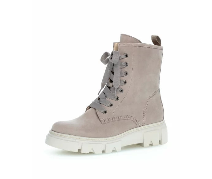 Gabor Biker- / Combat Boot leinen dust