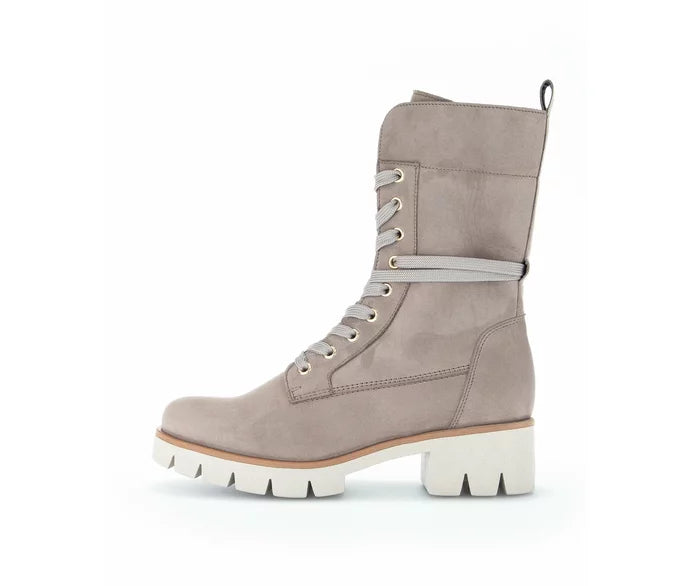 Gabor Biker- / Combat Boot taupe