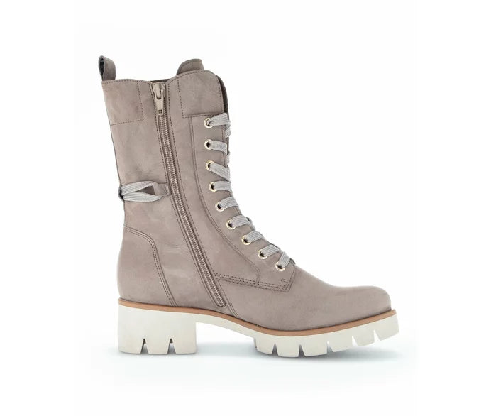 Gabor Biker- / Combat Boot taupe