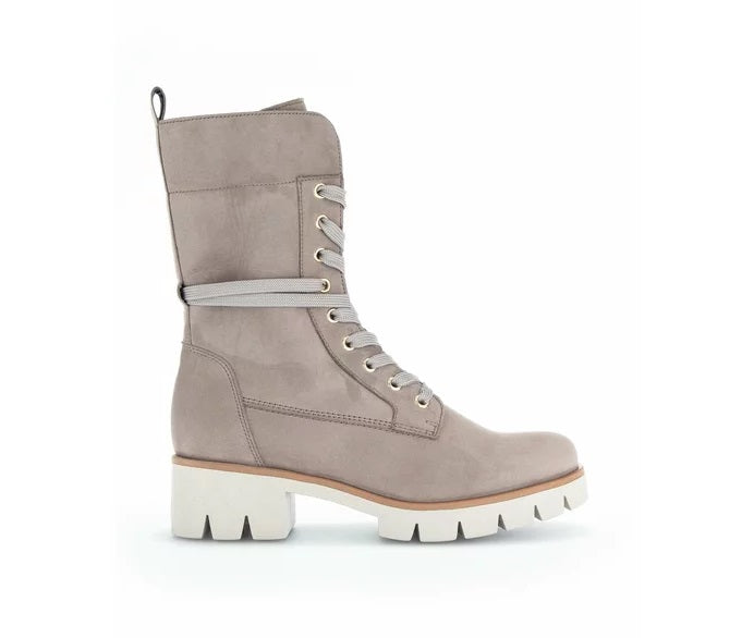 Gabor Biker- / Combat Boot taupe