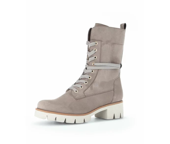 Gabor Biker- / Combat Boot taupe