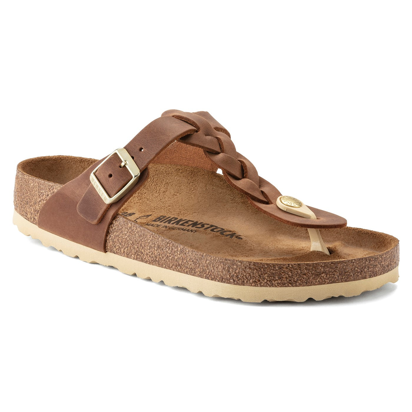 Birkenstock Gizeh Braided Cognac Hippie