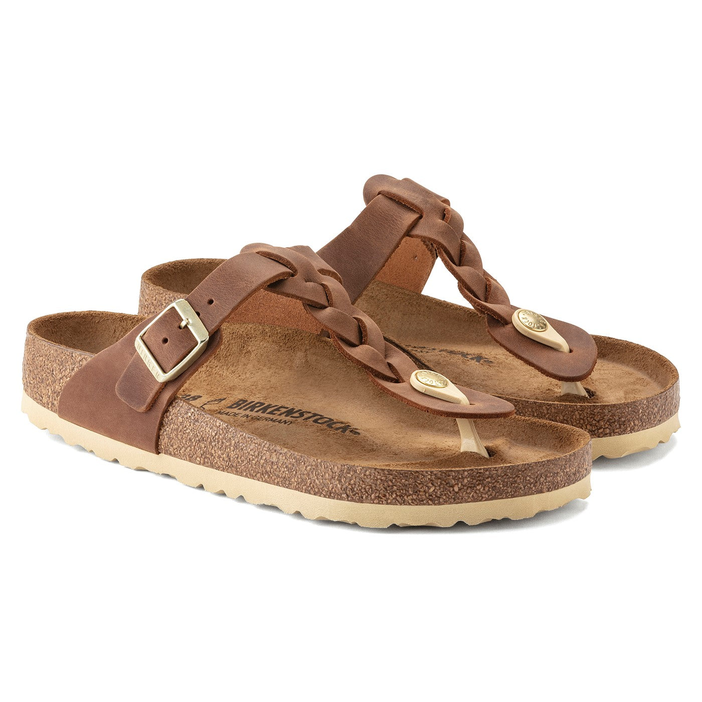 Birkenstock Gizeh Braided Cognac Hippie