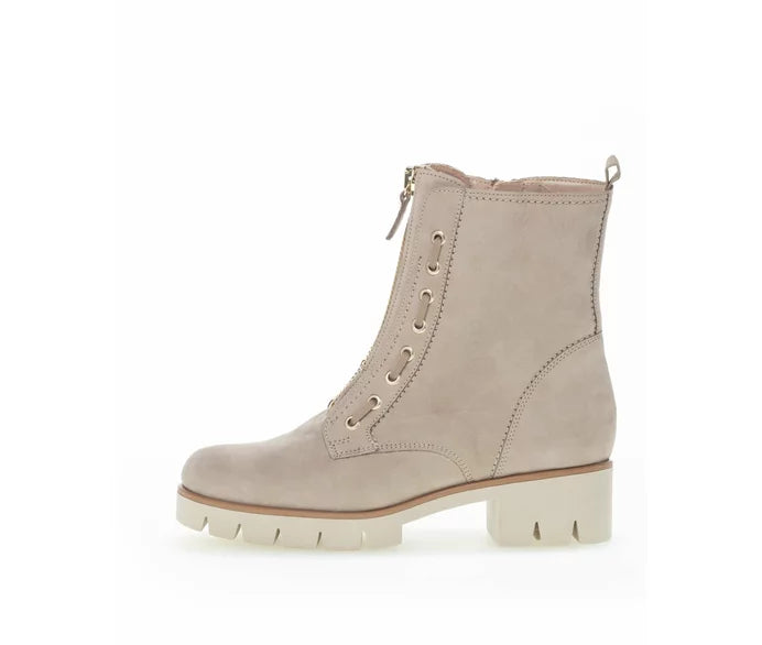 Gabor Biker- Combat Boot Sand Stiefeletten