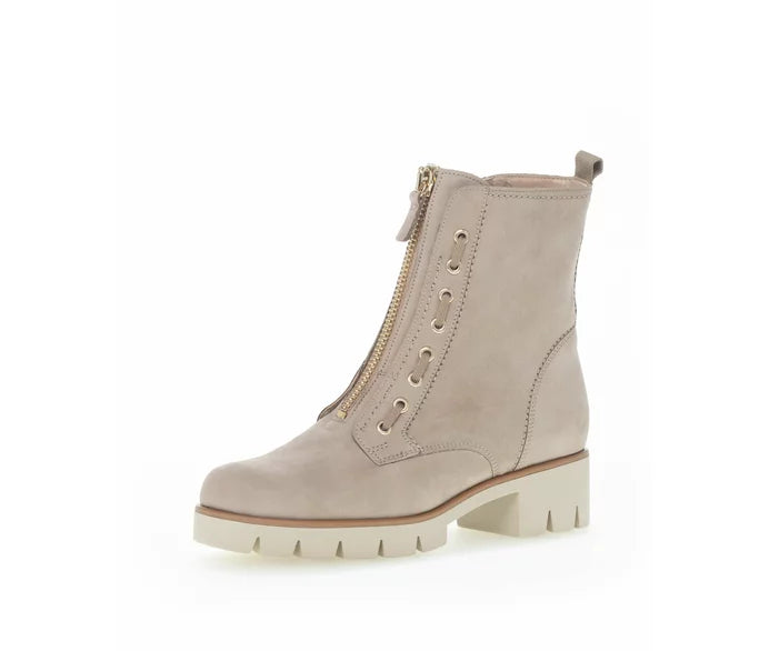 Gabor Biker- Combat Boot Sand Stiefeletten