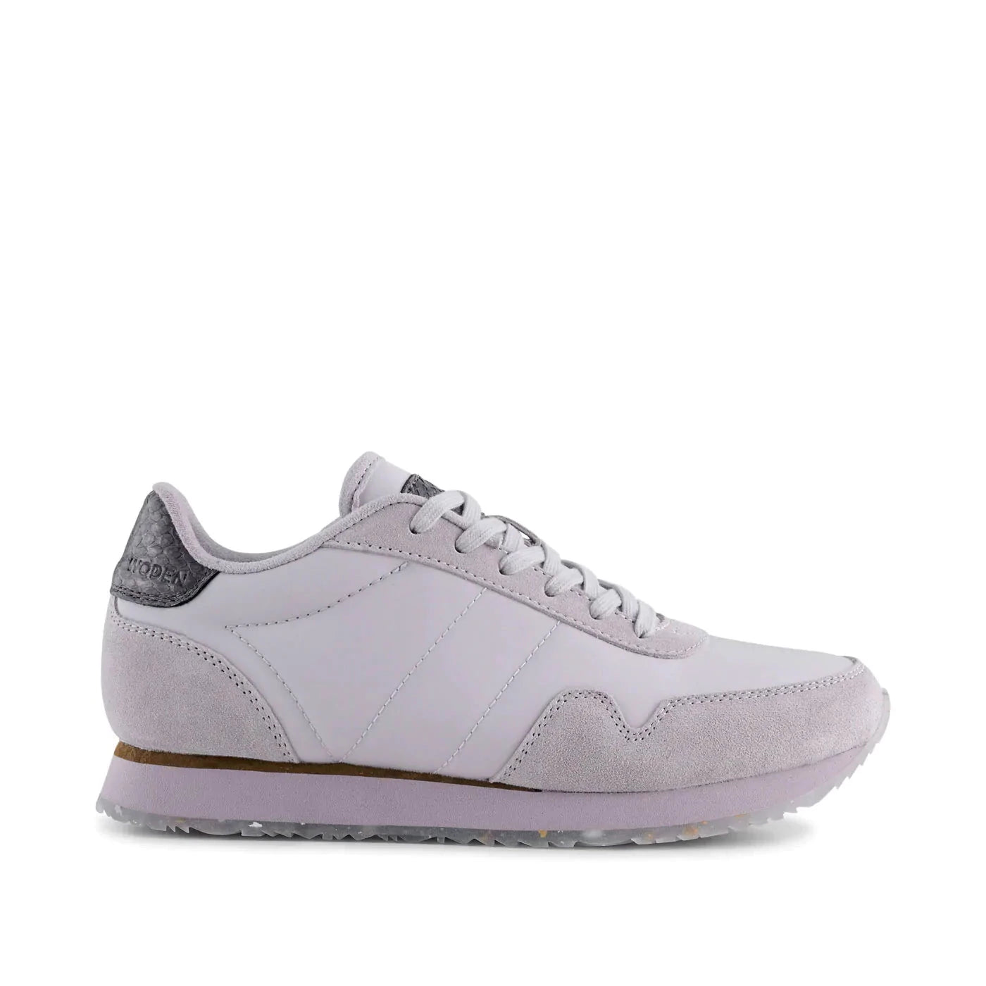 Woden Sneaker Nora III Leather Lilac Marble