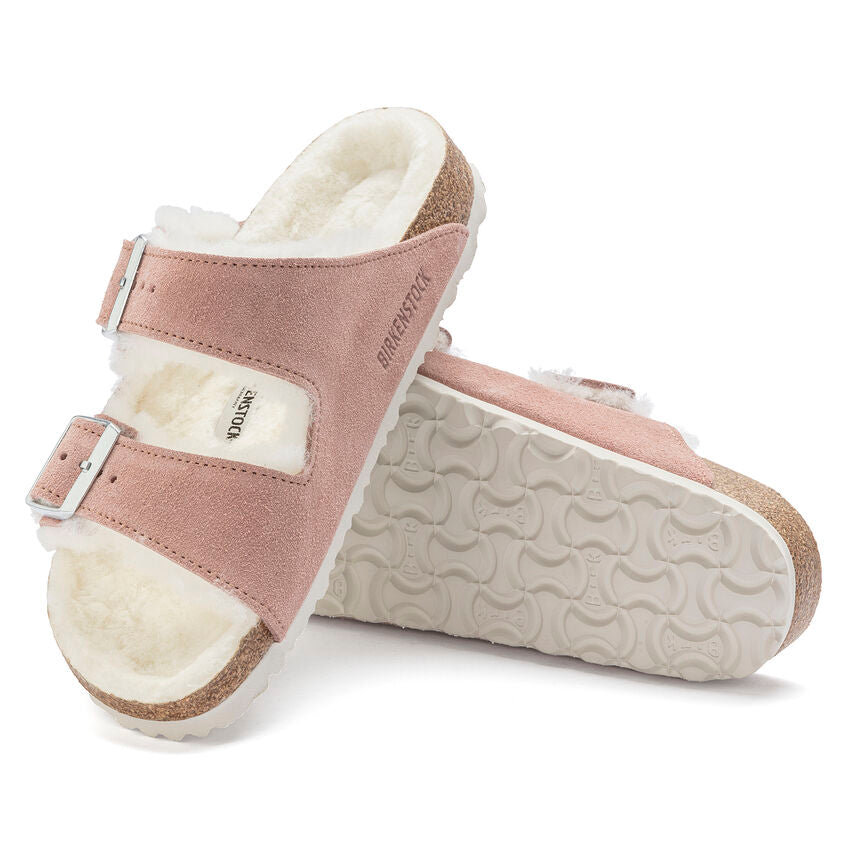 Birkenstock Arizona Shearling - Pink Clay