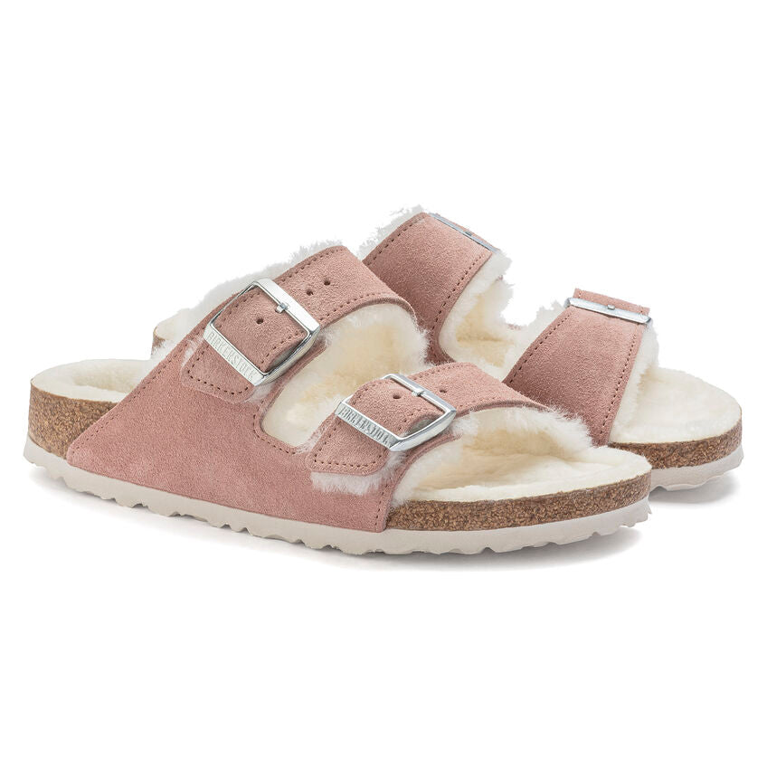 Birkenstock Arizona Shearling - Pink Clay