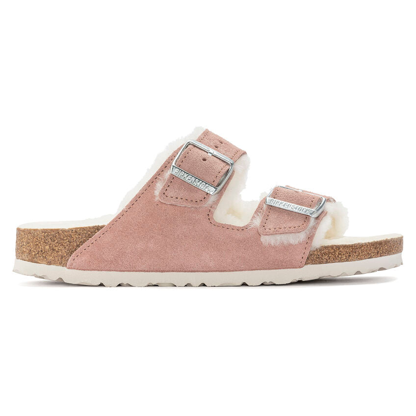 Birkenstock Arizona Shearling - Pink Clay