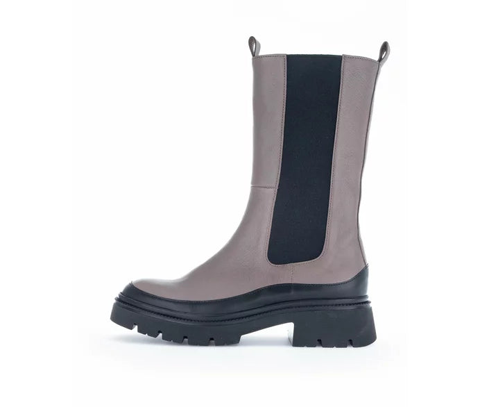 Gabor Chelsea Boots Grau Taupe