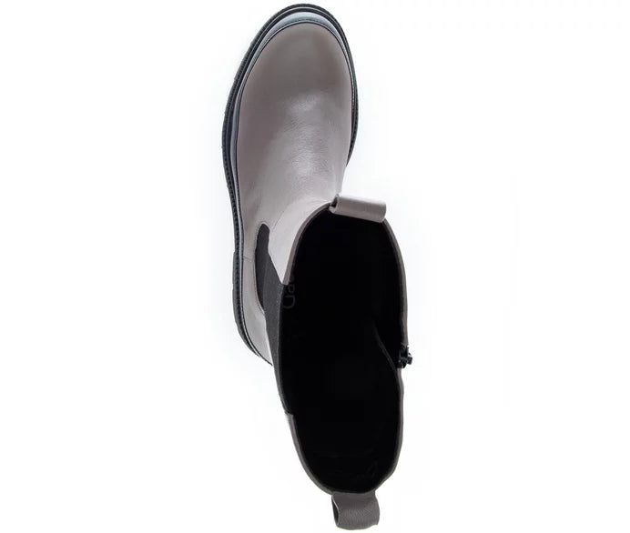 Gabor Chelsea Boots Grau Taupe