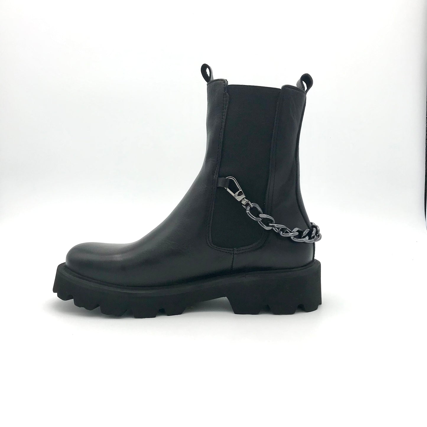 Biker Boots Schwarz