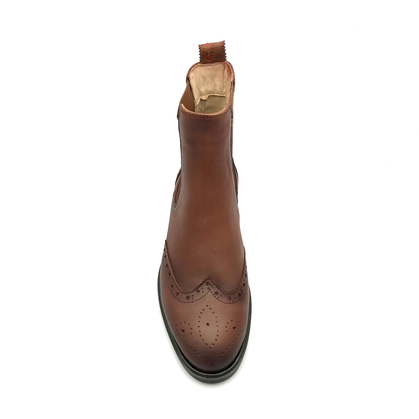 The Schuh Effekt Boots Stiefeletten Chealsea Cognac