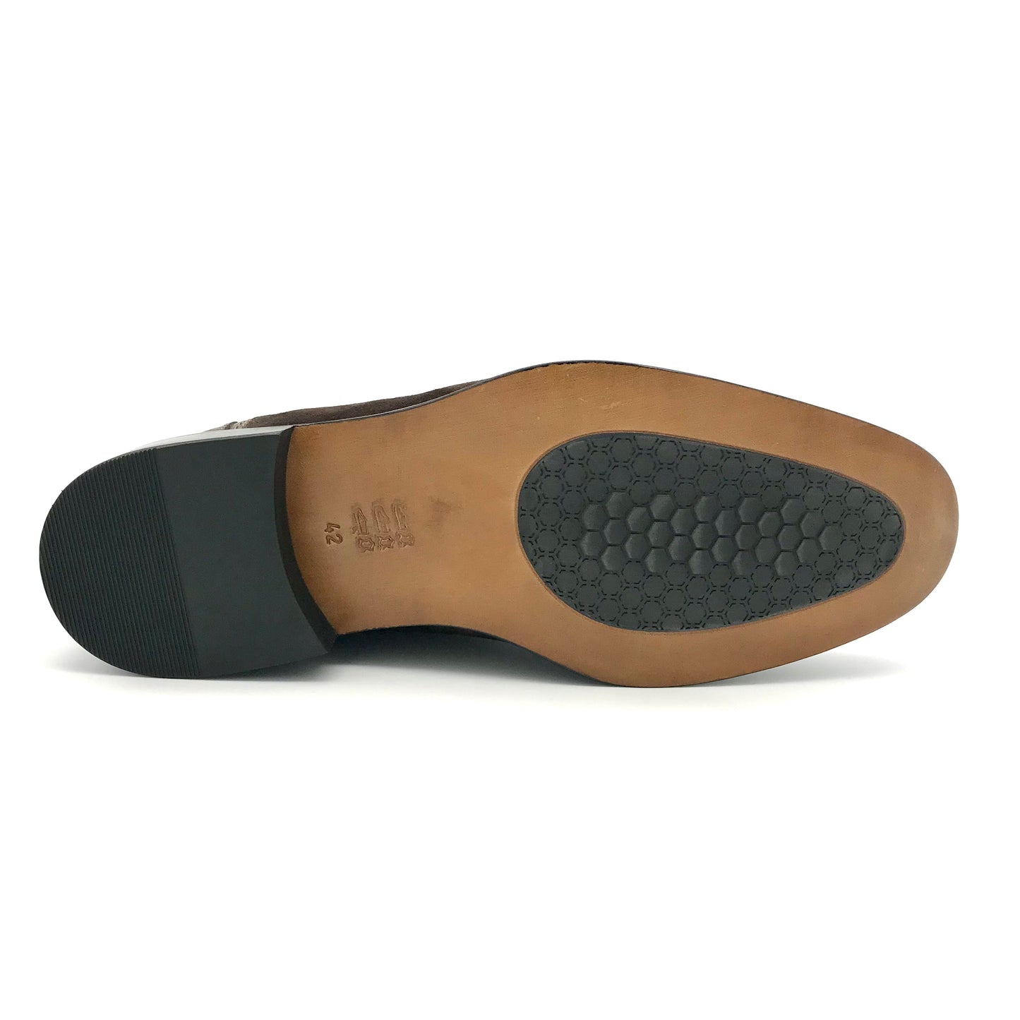 Herren Stiefeletten Elegant Leder Dunkelbraun