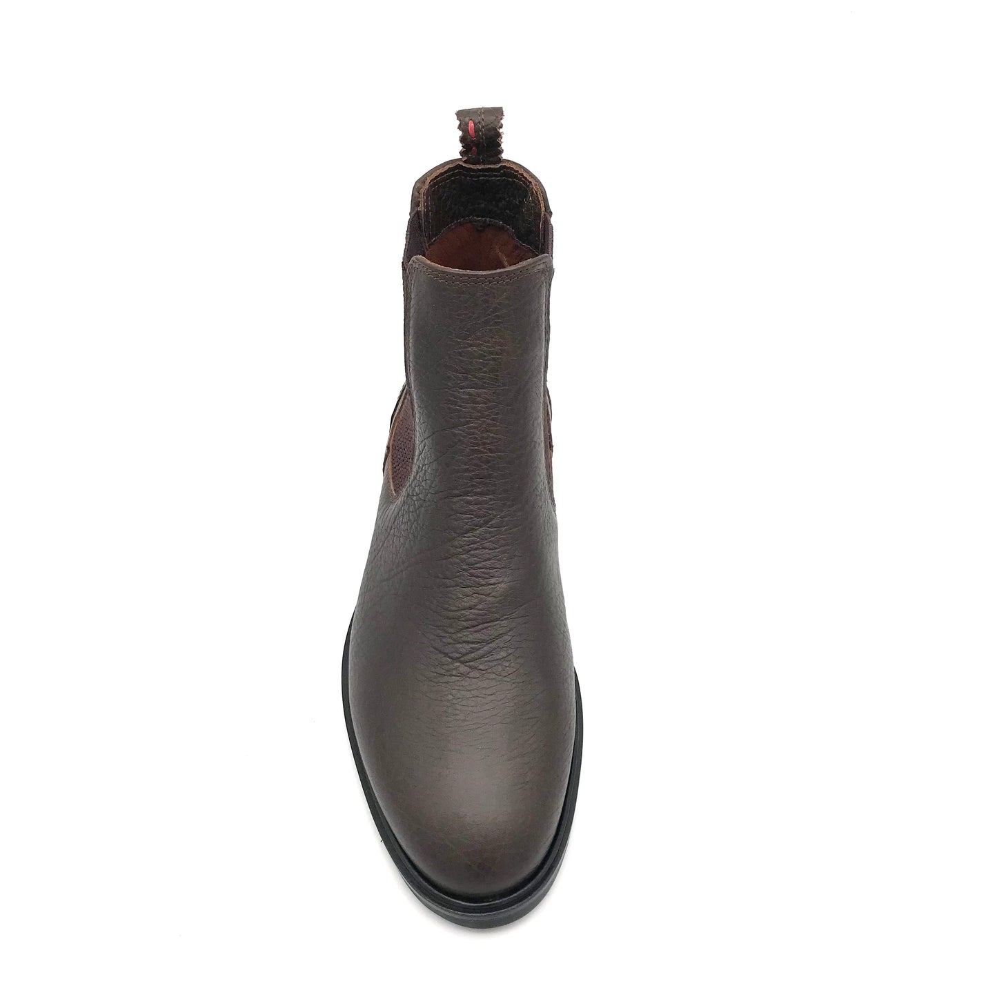 The Schuh Effekt Boots Stiefeletten Chealsea Schoko