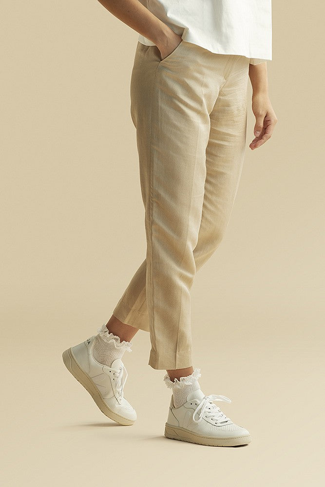 MarcMarcs Shortsock White Shelly