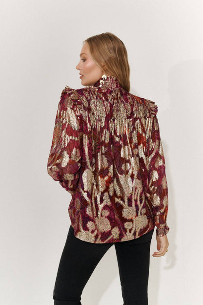 Piti Cuiti Bluse Gold