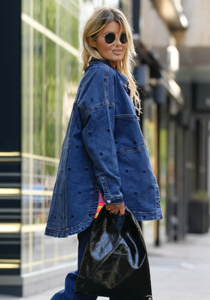 Miss Goodlife Jeans Bluse Hearts