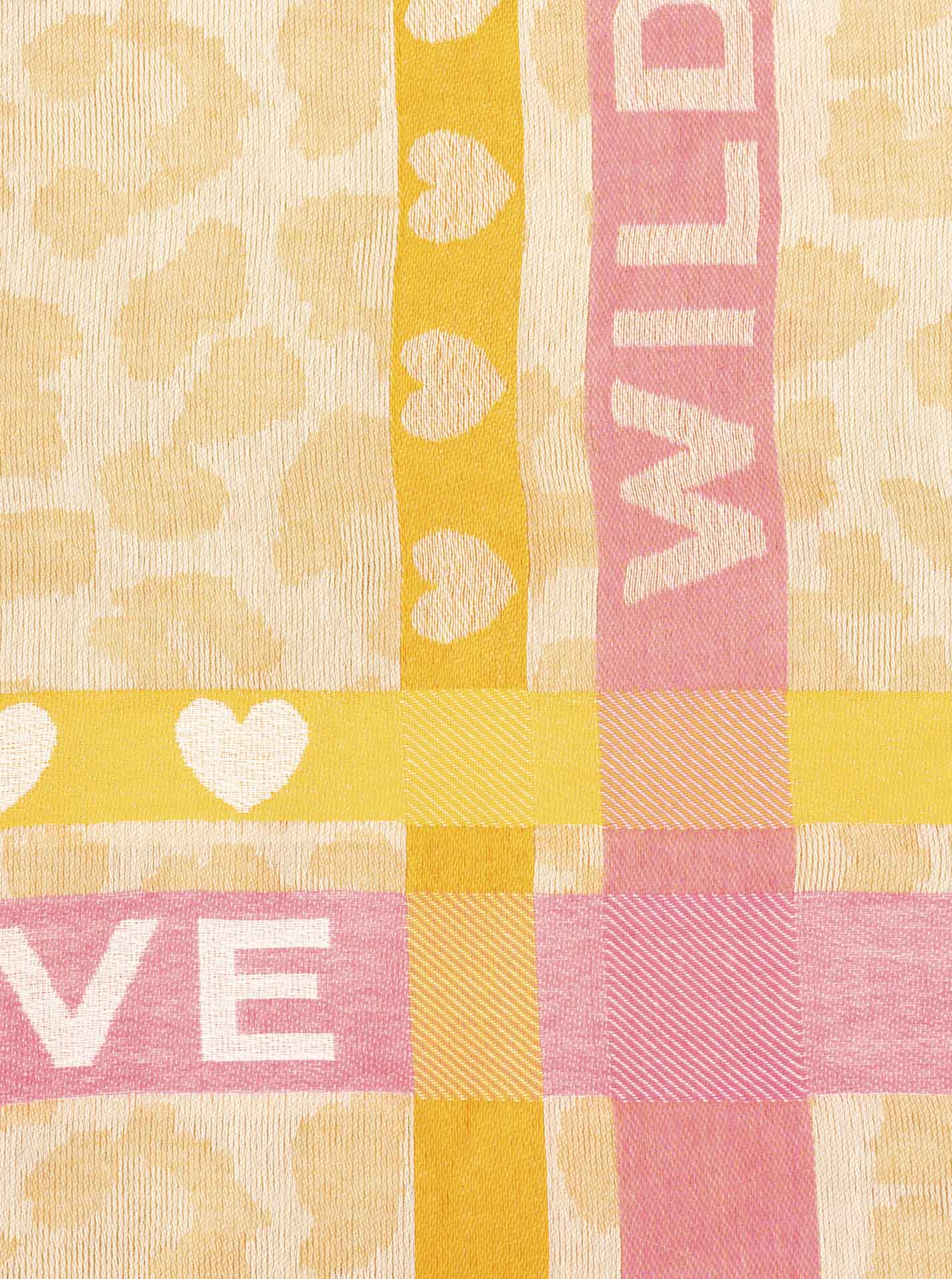 Zwillingsherz Schal 'Wild Love'