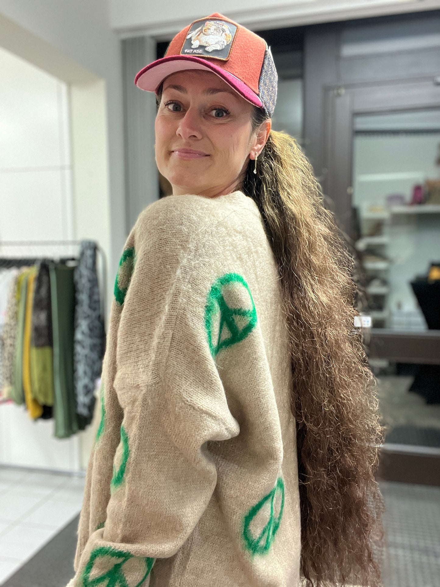 Miss Goodlife Peace Strickjacke