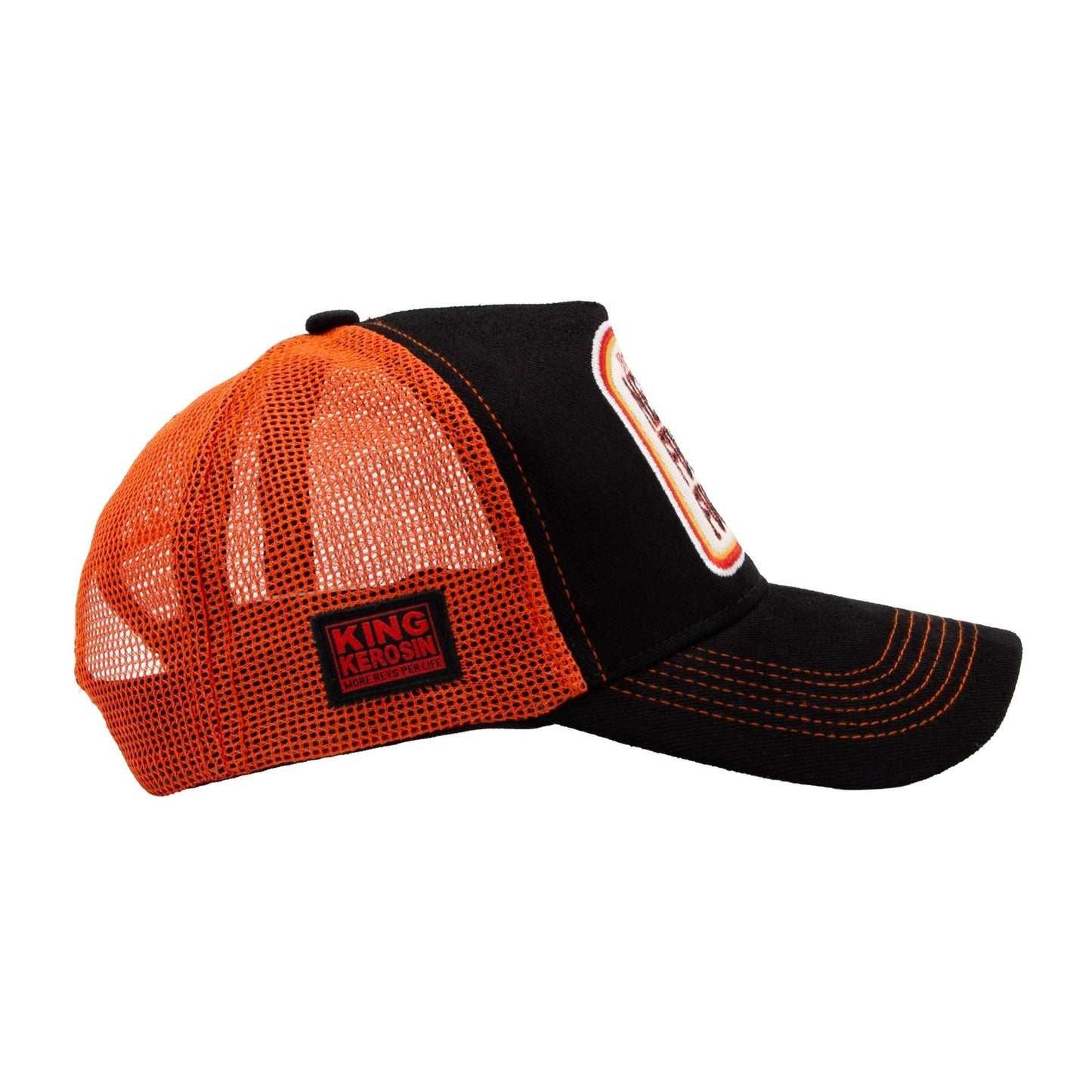Trucker Cap «Never Fuck a Fucker»: Orange / One Size