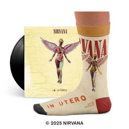 Nirvana Utero Socken: L: 41-46 UK (7½-11½) US (8-12)