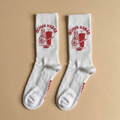 Döner-Kebab-Statement-Socken: 37-43