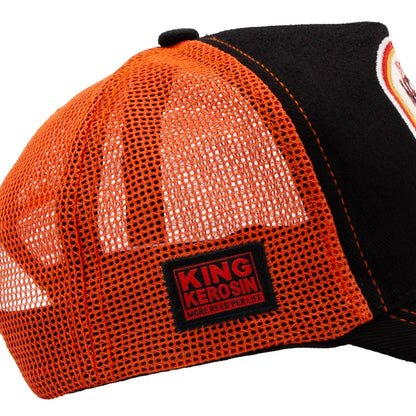 Trucker Cap «Never Fuck a Fucker»: Orange / One Size