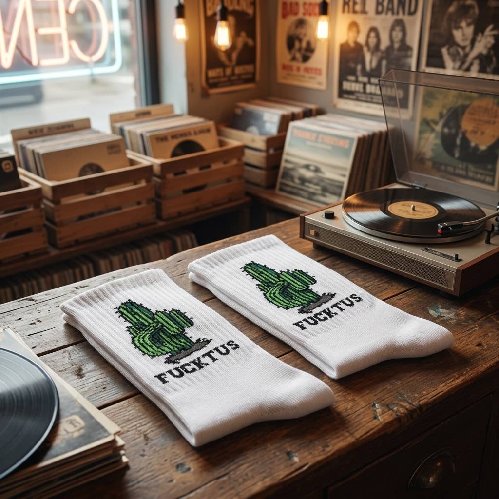 Fucktus Statement-Socken: 37-43