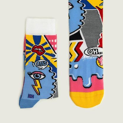 Pop-Art-Socken