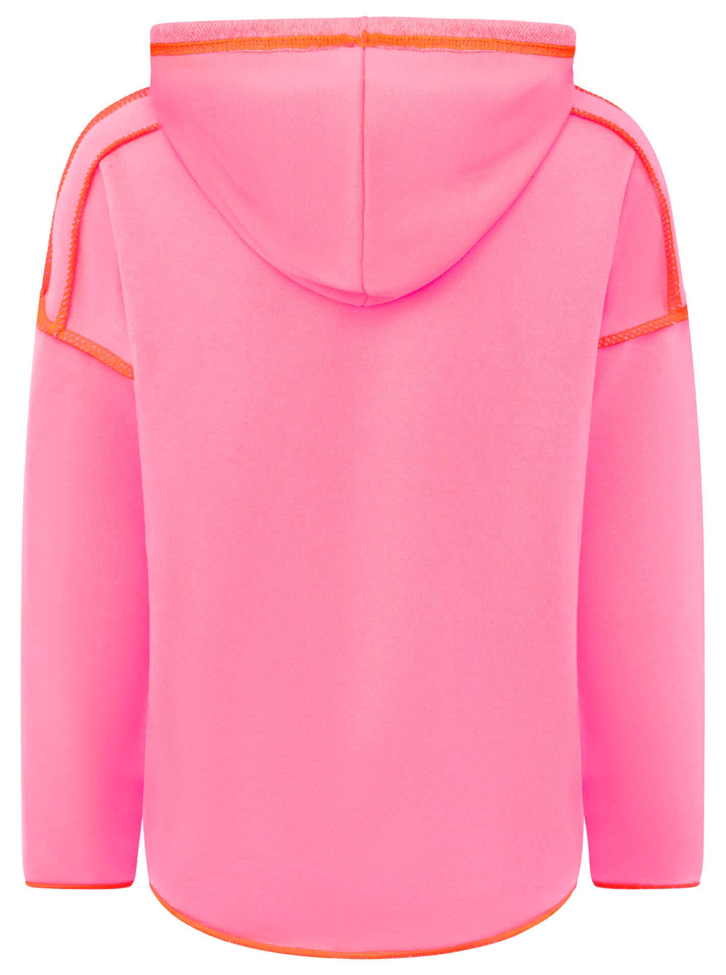 Zwillingsherz Hoodie BW "Neon Colors" Neonpink